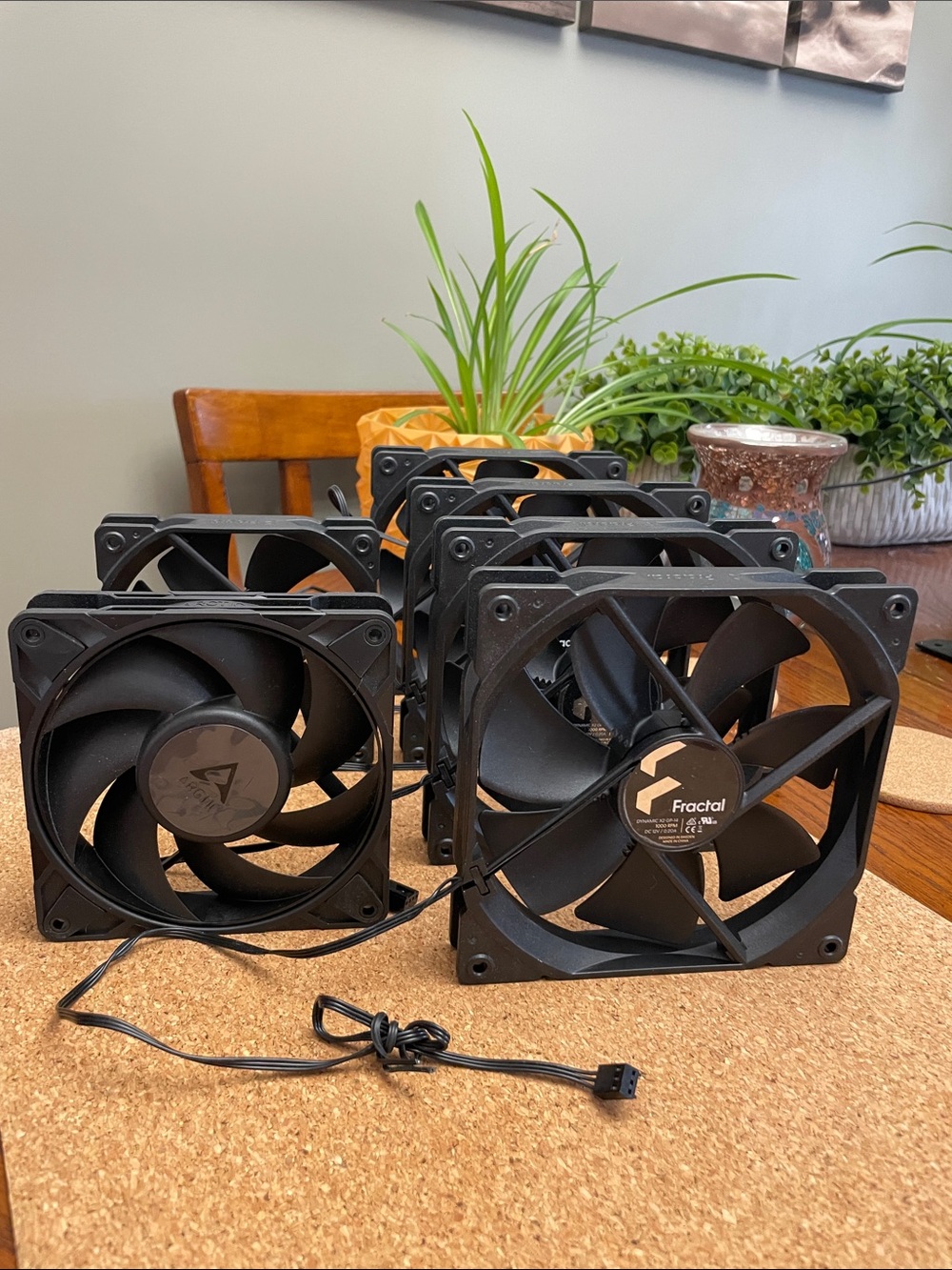 Fractal Dynamic GP-14 120mm 1000 RPM DC 12V Case Fans Cooling LOT